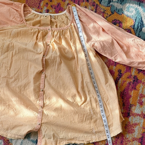 We The Free Peach and Cream Mini Dress - Picture 8 of 8